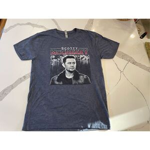 Scotty McCreery 2018 Tour Shirt w Dates Grey Unisex Sz M